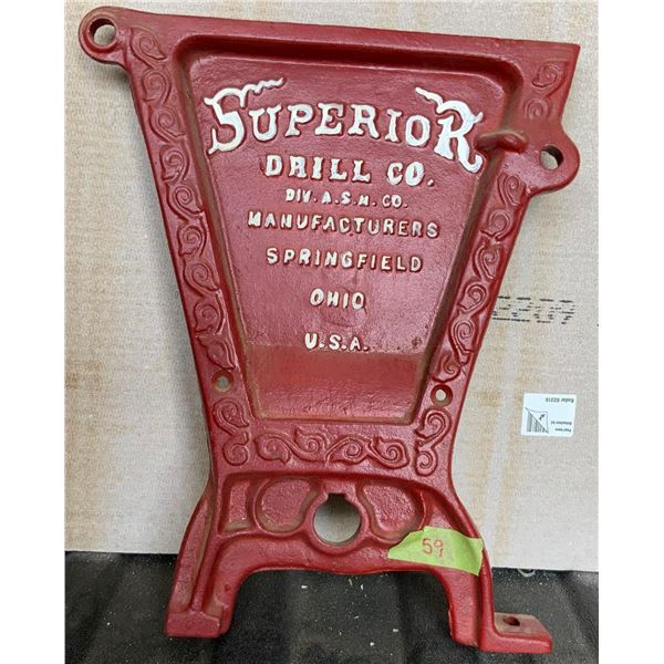 Superior Drill Co Drill Box End