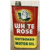 Image 1 : White Rose Outboard Oil Tin