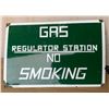 Image 1 : Gas Regulation Station Porcelain Sign