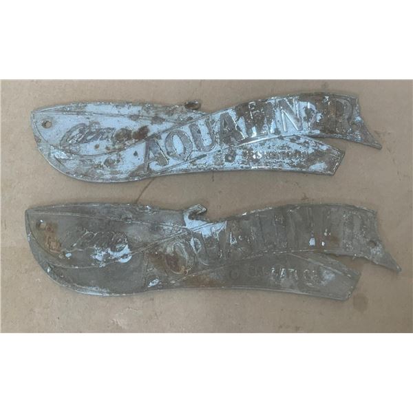 Two ACME Aqualiner Boats Saskatoon Tags