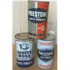 Image 1 : Three Preston’s/WhiteRose Anti-Freeze Tins