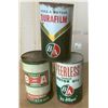 Image 1 : Three BA Oil Tins