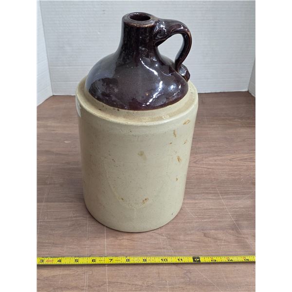Antique whisky jug- 12"H