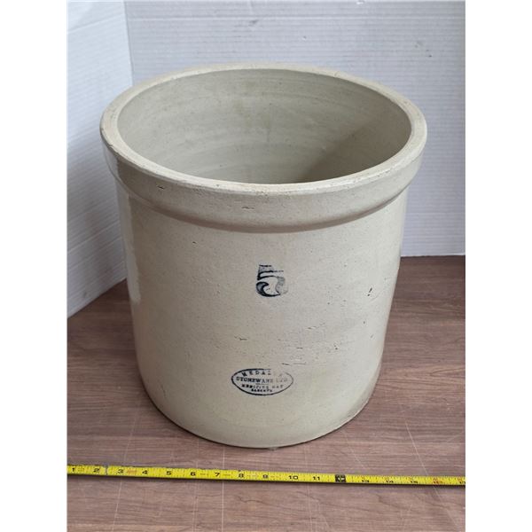 Antique Medalta crock- 13"H