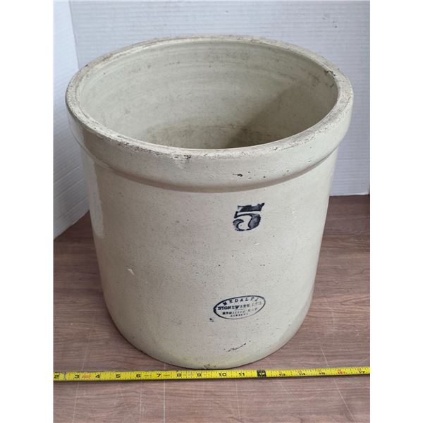Antique Medalta crock- 13"H