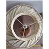 Image 2 : Vintage lamp and shade- no bulb- untested- 25"H