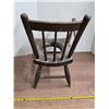 Image 2 : Small wooden décor chair- 22'H