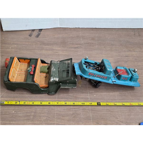 Vintage vehicle parts- not complete