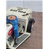 Image 4 : Vintage tin toy police motor bike- battery operated- TN made in japan- 10"L