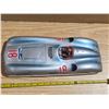 Image 2 : Vintage tin #18 racing car- missing 1 wheel- 16"L
