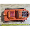 Image 2 : Vintage tin handy hank bulldozer toy- 10"L- battery operated