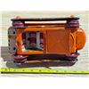 Image 4 : Vintage tin handy hank bulldozer toy- 10"L- battery operated