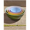 Image 1 : Set of pyrex nesting bowls