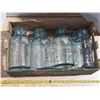 Image 1 : 4 perfect seal wide mouth jars