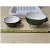 Image 2 : Vintage nesting beehive measuring cups- bee handles