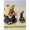 Image 2 : Various figures- swan, bird, beavers