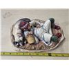 Image 1 : Ecstasy nature craft  figure 1972 hand painted