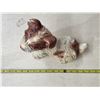 Image 2 : Chalkware dog- some wear- 10" by 8"H