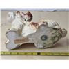 Image 4 : Chalkware dog- some wear- 10" by 8"H