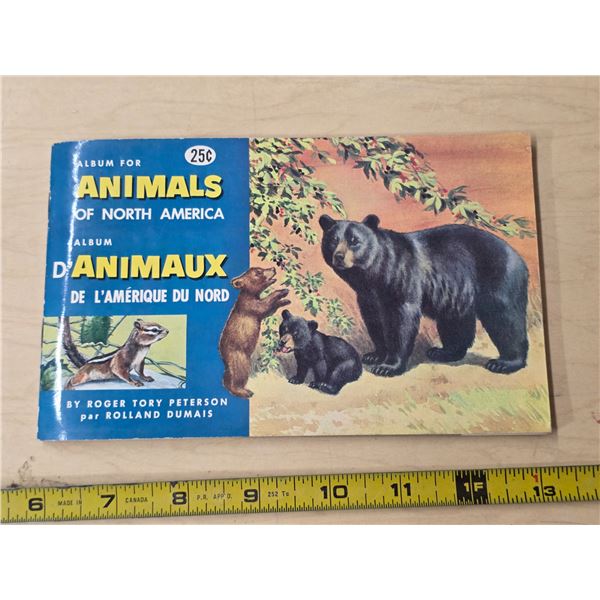 Animals of north America brooke bond book- complete