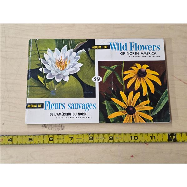 Wild flower of north america brooke bond book- complete