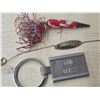Image 2 : Key chain, id bracelet, vintage mechanical pencil