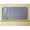 Image 2 : 1971 sak license plate