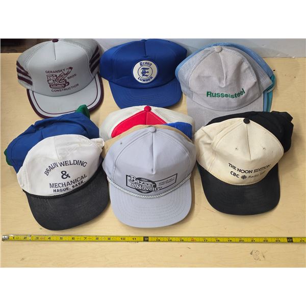 Lot of trucker hats
