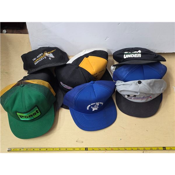 Lot of trucker hats