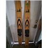 Image 1 : Pair sea gliders laurentien - no 72 water skies - 65"L- wooden