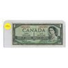 Image 1 : 1954 Canada One Dollar. (Devil's Face)
