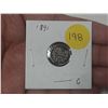 Image 1 : 1891 Canada Silver 5 Cents.
