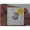 Image 1 : 1931 Canada Silver 10 Cents.