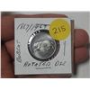 Image 1 : 1967 Canada Silver 25 Cents. - Bobcat - (Rotated Die)
