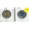 Image 1 : 2026 Canadian Two Dollar Celebrating the 50th anniversary of the CN Tower. Coloured and Uncoloured.