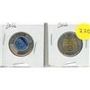 Image 1 : 2026 Canadian Two Dollar Celebrating the 50th anniversary of the CN Tower. Coloured and Uncoloured.