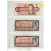 Image 1 : (2) 1954 and (1) 1986 Canada Two Dollars.