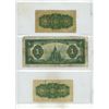 Image 2 : (2) 1923 Dominion of Canada 25 Cents Shinplaster and 1923 Dominion of Canada One Dollar.