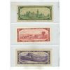 Image 2 : 1954 Canada Two , Ten  Dollars and 1967 Canada One Dollar.