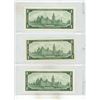 Image 2 : (3) 1967 Canada One Dollars. (Uncirculated)