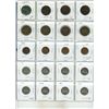 Image 1 : Binder of Canada Curency Coins. (Total 40 coins) (It Includes Large One Cent, Small One Cent, Five C