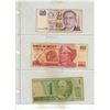 Image 1 : Binder of Foreign Currency. (Total 18 Notes)