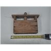 Image 1 : Vintage primitive wooden butter press.