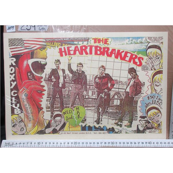 The Heartbrakers Concert Poster