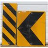 Image 1 : 2 Different Warning Metal Highway Signs (12"x35.5" and 24"x30")