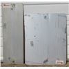 Image 3 : 2 Different Warning Metal Highway Signs (12"x35.5" and 24"x30")