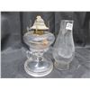 Image 9 : #1 Finger Hold Glass Coal Oil Lamp with Chimney
