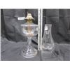 Image 2 : #1 Glass Turning Purple Coal Oil Lamp with Chimney