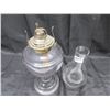 Image 8 : #1 Glass Turning Purple Coal Oil Lamp with Chimney