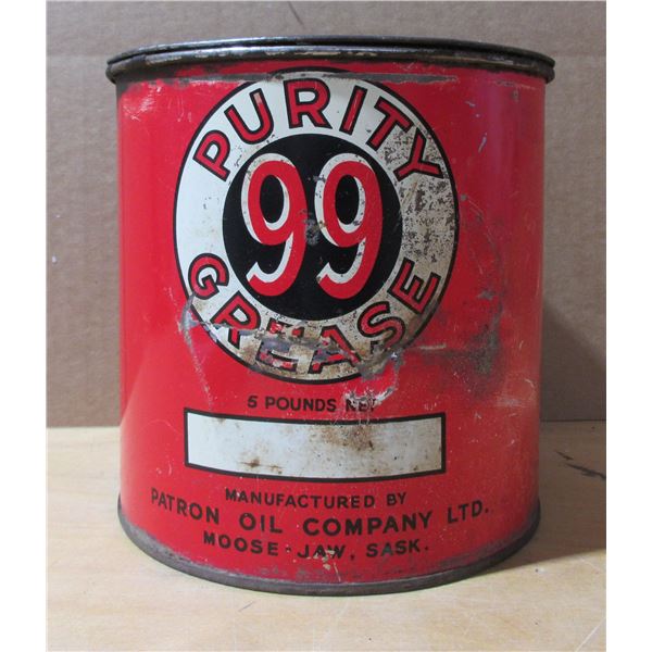 5lb. Purity 99 Grease Tin